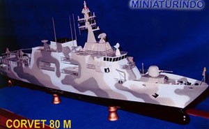 Warship, Naval vessel model